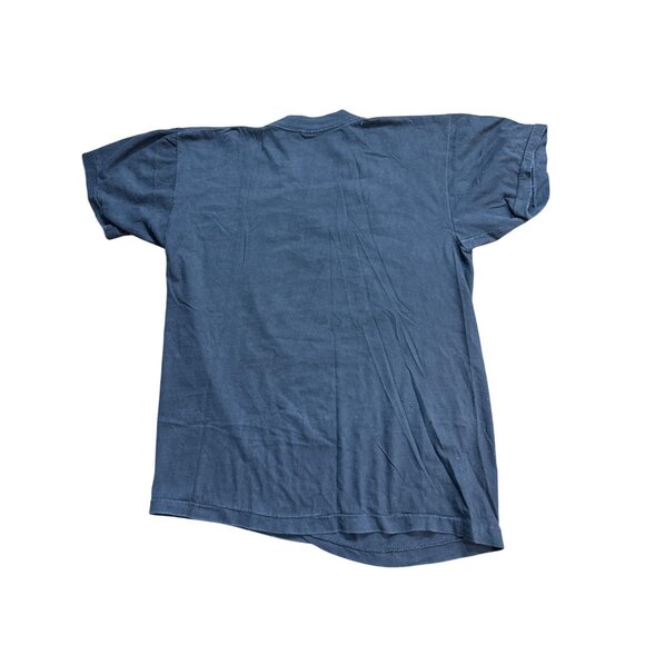 Vintage Pirate Radio 1990 "Bite Me" Graphic T-Shirt By Q-Tees Of California 100% - Picture 10 of 10